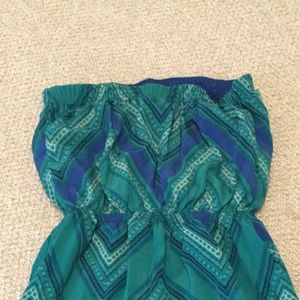 Express Strapless Dress sz small